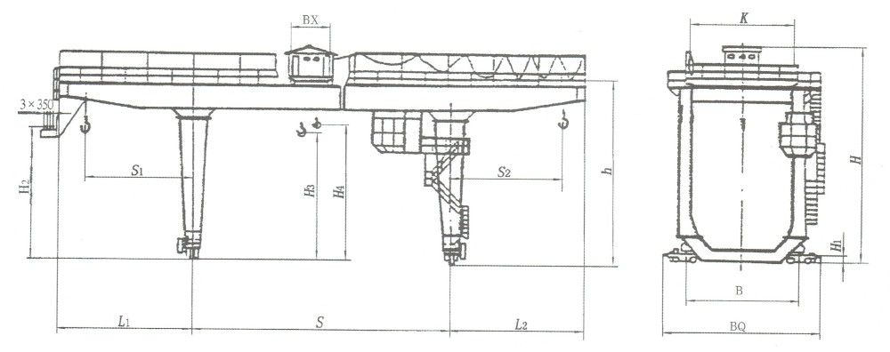 U型雙梁吊鉤門式起重機外形尺寸圖.jpg