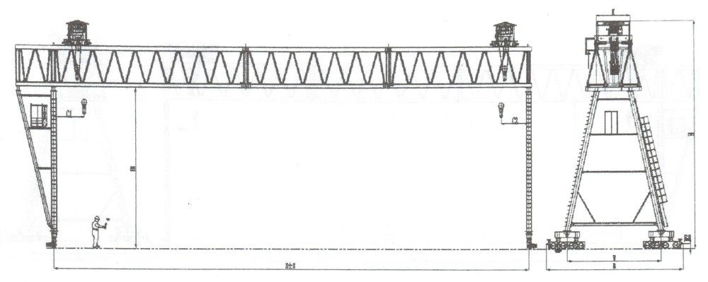 ME型雙小車路橋?qū)Ｓ瞄T式起重機(jī)外形機(jī)構(gòu)示意圖.jpg